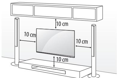 LG 49UH610V - Mounting on a wall - 1
