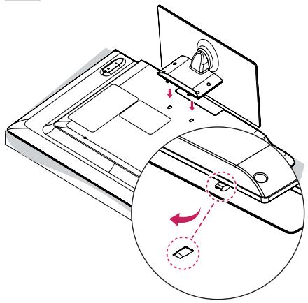 LG 50LB570V - Attaching the stand - 17