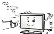 LG 55B6V, 55C6V, 65B6V, 65C6V, 65G6V - Avertissement - 21