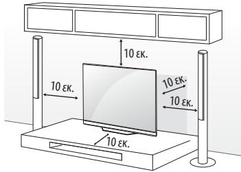 LG 55C6V - Eπιραπέζια τοποθέτηση - 1