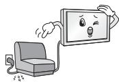 LG 55C6V - WARNING - 8