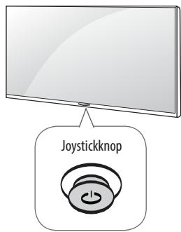 LG 55C6V - De knop gebruiken - 1