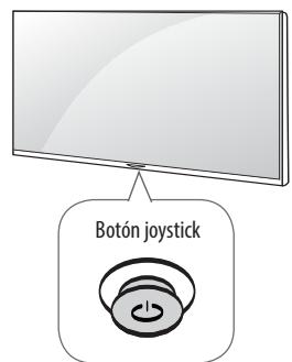 LG 55C6V - Uso del botón - 1