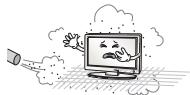 LG 55E6V - WARNING - 2