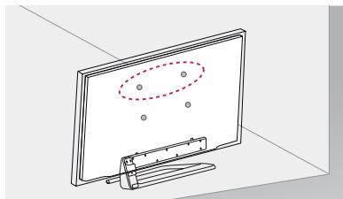 LG 55EA9709 - De TV aan een muur bevestigen - 1