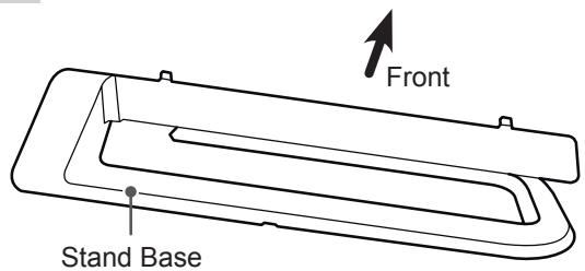 LG 55EA9709 - Attaching the stand - 1