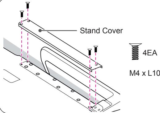 LG 55EA9709 - Attaching the stand - 6