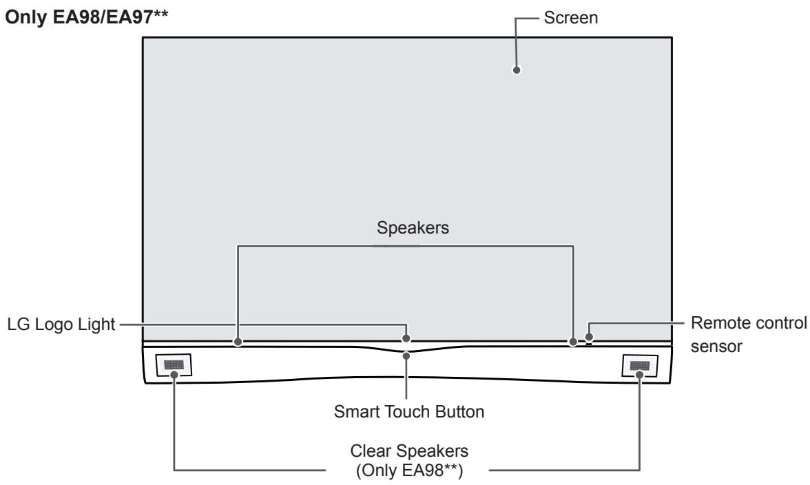 LG 55EA9709 - Parts and buttons - 1