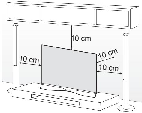 LG 55EA9709 - Montaggio su un ravolo - 1