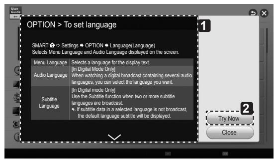 LG 55EA9709 - USING THE USER GUIDE - 2