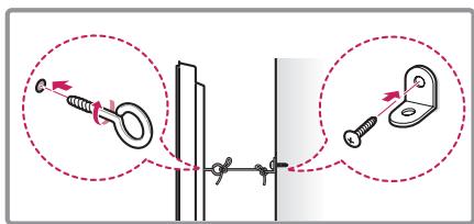 LG 55EG960V, 65EG960V - Utilisation du système de sécurité Kensington - 2