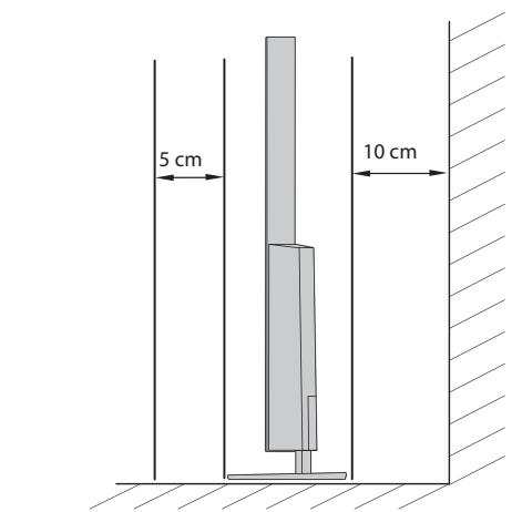 LG 55EG960V,  65EG960V - Mounting on a table - 2