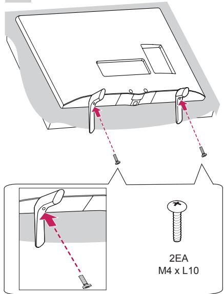 LG 55LB5820 - Attaching the stand - 4