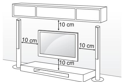 LG 55LB5820 - Aan een muur monteren - 1