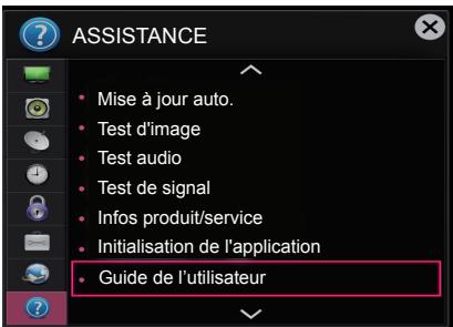 LG 55LB5820 - Utilisation du GUIDE de l'utilisateur - 1