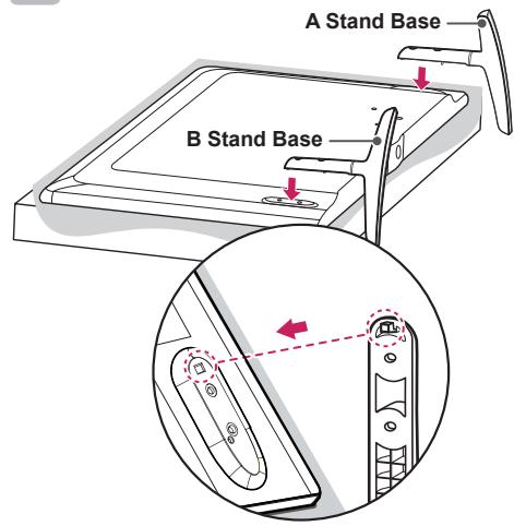 LG 55LB620V - Attaching the stand - 4