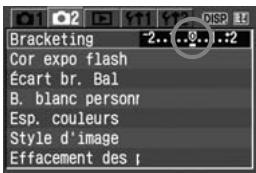 CANON EOS 400D - Annulation du bracketing d'exposition auto - 1