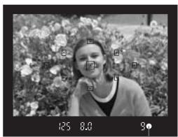 CANON EOS 400D - Effectuez la mise au point. - 1