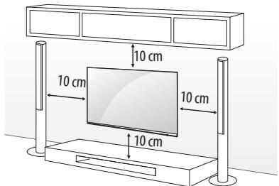 LG 55UH605V - Mounting on a wall - 1