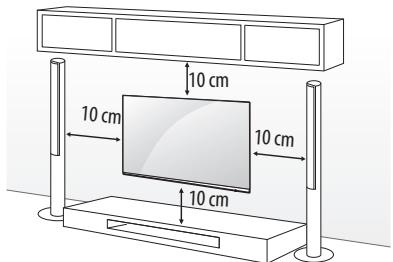 LG 55UH605V - Fixation du support mural - 1