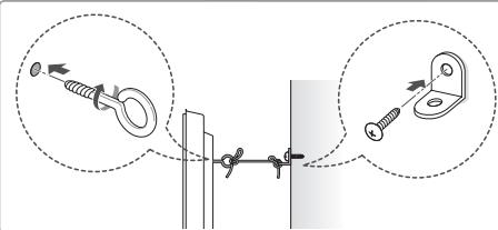 LG 60PB5600 - Securing the TV to a wall - 2