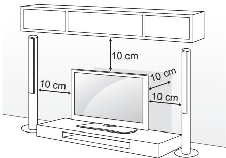 LG 60PB560V - Montar numa mesa - 1