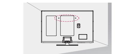 LG 60PB560V - Fissaggio della TV alla parete - 1