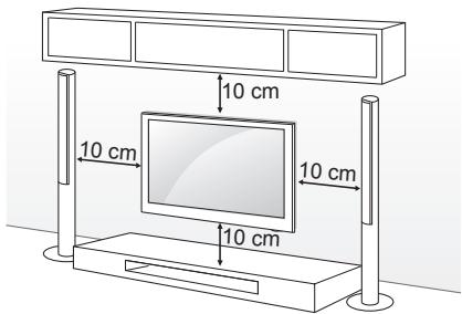 LG 65LB730V - Mounting on a wall - 1