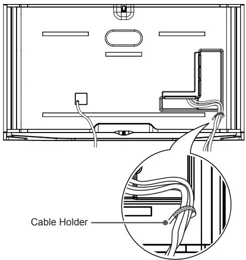 LG 65UB950V - Tidying cables - 2