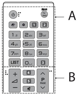 LG 65UH661V - Mando a distancia - 1