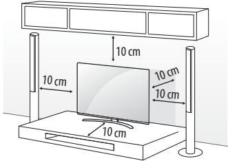 LG 65UH661V - Montagem numa mesa - 1