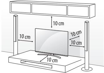 LG 65UH850V - Montagem numa mesa - 1