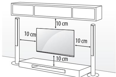 LG 65UH850V - Mounting on a wall - 1