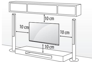 LG 75SJ955V - Montagem numa parede - 1