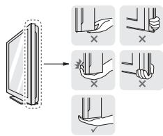 LG 75SJ955V - De TV optillen en verplaatsen - 2