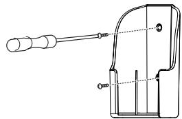 LG E12EL - De afstandsbedieninghouser bevestigen. - 1