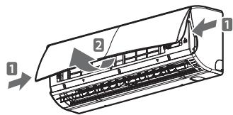 LG E12EL - A légkondicionál használata távvezérlónélkül - 1