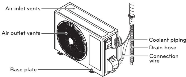 LG E12EL - Outdoor unit - 1