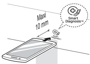 LG F51K24WH - Smart Diagnosis™ par l'intermédiaire du centre d'information client - 1