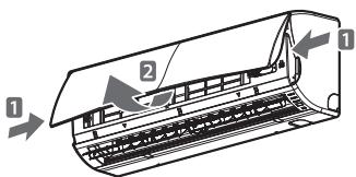 LG P12RL - A levegőszűrő tisztítása - 1