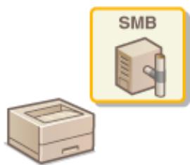 CANON I-SENSYS LBP653CDW - Configuration du protocole SMB - 1