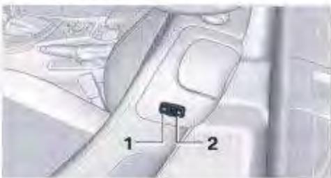 BMW SERIE 1 2011 - Portes : réglage longitudinal de l'extérieur/de l'arrière* - 1