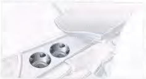 BMW SERIE 1 2011 - Porte-gobelets - 1