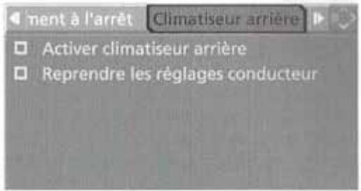 BMW X3 2006 - Activation du climatiseur automatique arrête - 1