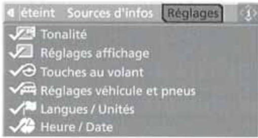 BMW X3 2006 - Selection de I'emetteur TMC - 1