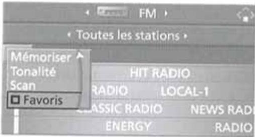 BMW X3 2006 - Tri automatique des stations* - 1