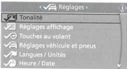 BMW X3 2006 - Modification des réglages de tonalité - 1