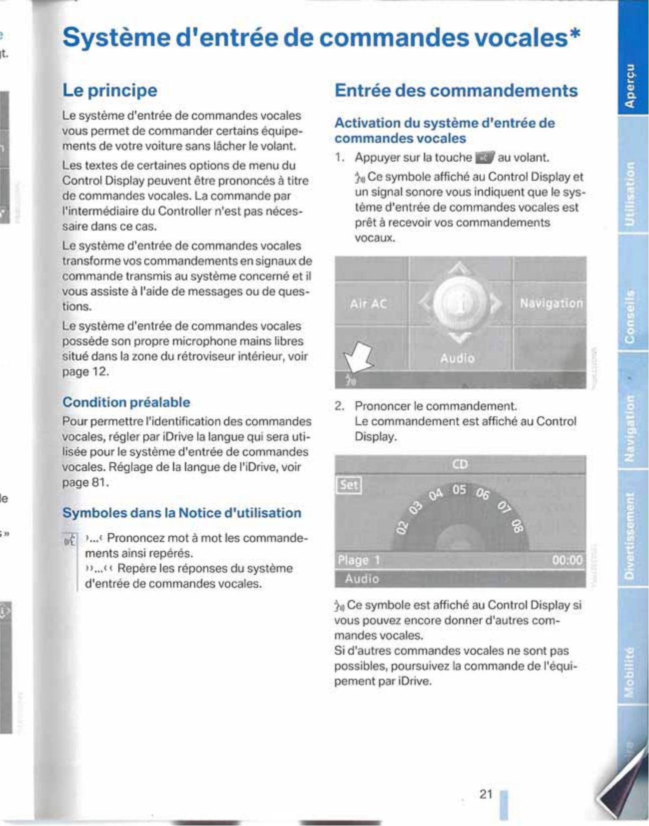 BMW X3 2006 - Effacement de l'assignation des touches - 2