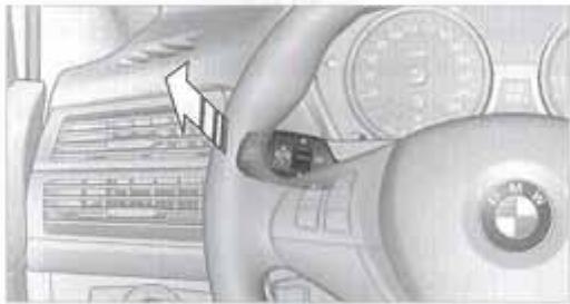 BMW X3 2006 - Activation de l'assistant d'éclairage route - 1