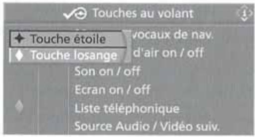 BMW X3 2006 - Touches programmables au volant - 3
